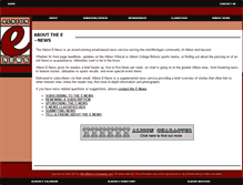Tablet Screenshot of albionenews.com